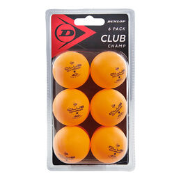 Dunlop D TT BL 40+ CLUB CHAMP 6 BALL BLISTER ORGR